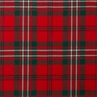 Scott Red Modern 10oz Tartan Fabric By The Metre